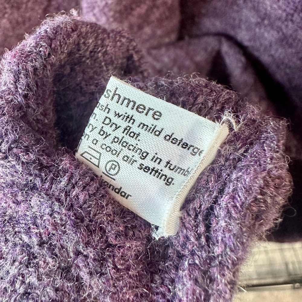 Eskandar Rich Purple Knitwear - Picture 5 of 6